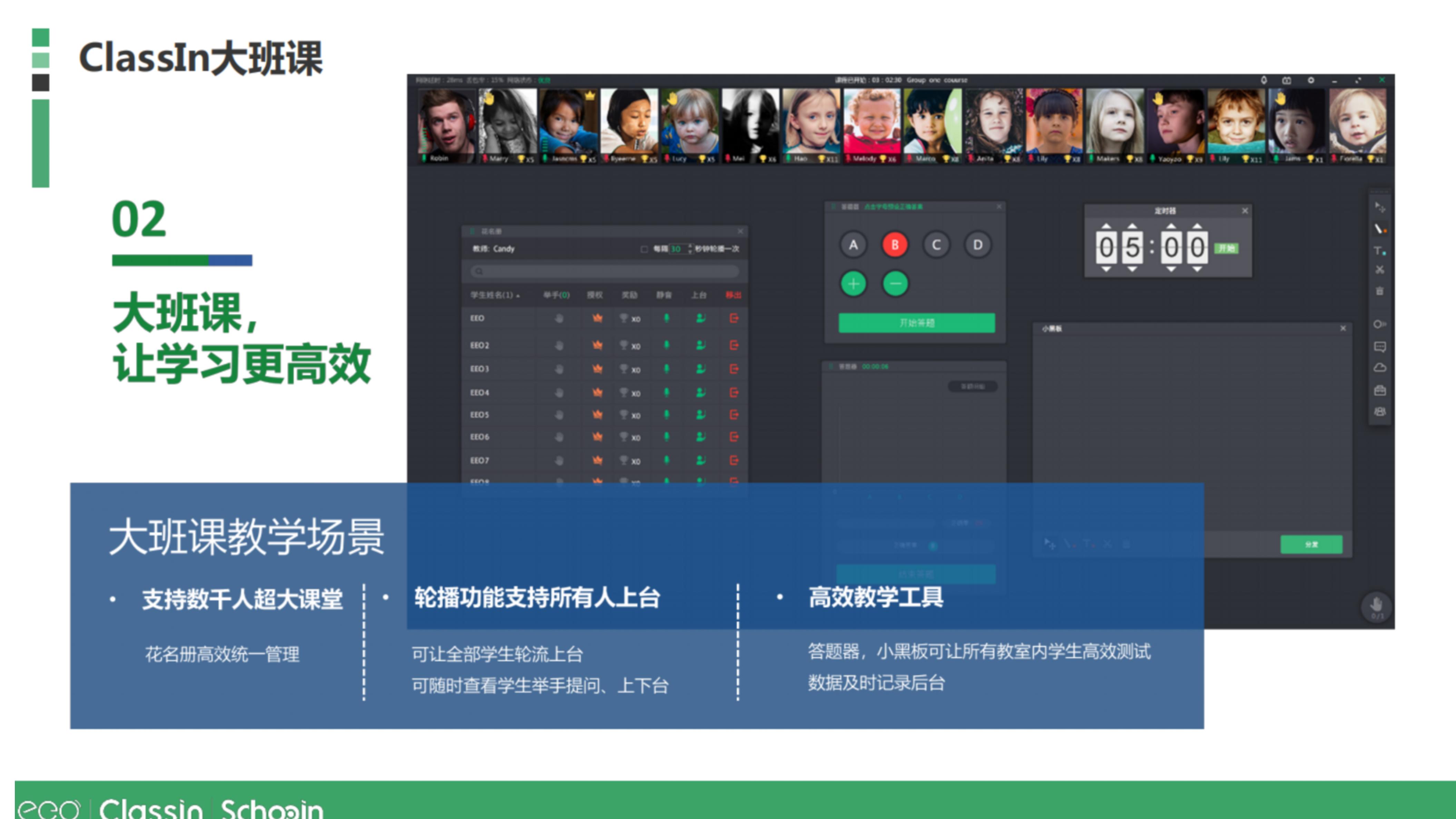 ClassIn 功能亮点-大班课-聘外网